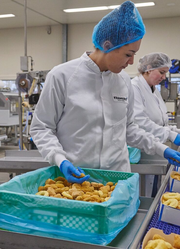 Productie bij Kramers Seafood